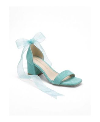 Forever and Always Shoes Women's Rova Bow Block Heel Sandal