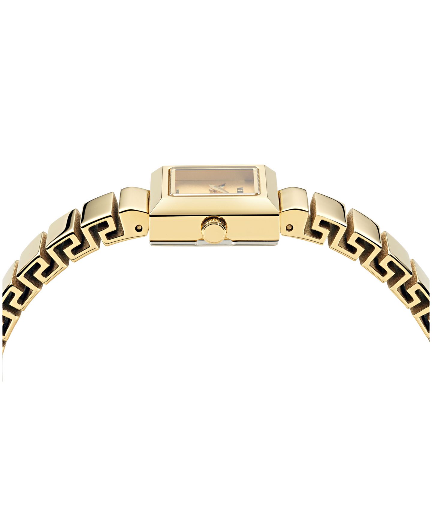 Женские часы Versace V-Square Petite Silver Stainless Steel Bracelet Watch 18x18mm — фото 2