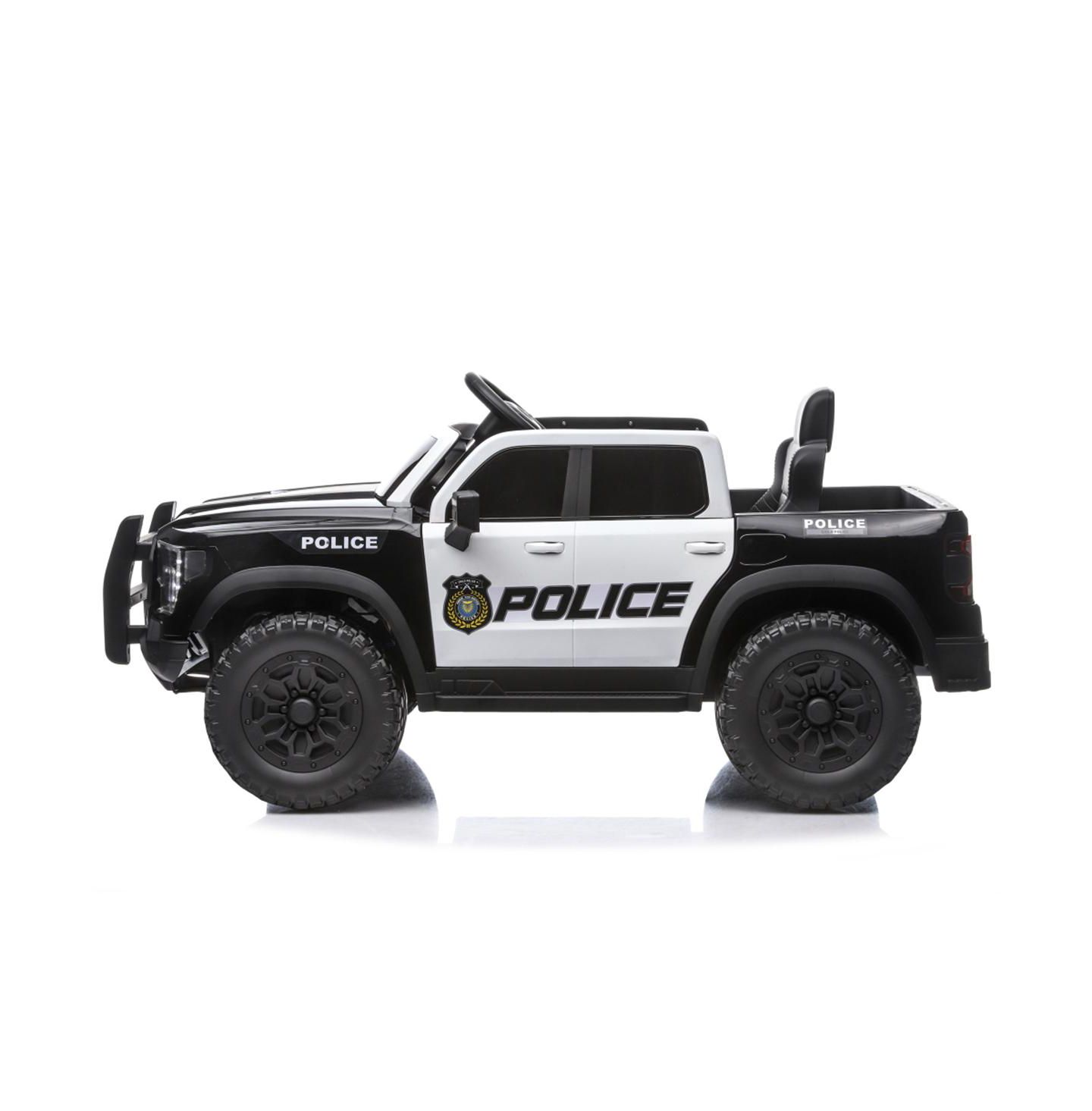 Детская игрушка YOBTOP Kids 12V Ride-On Car with Remote Control, 4-Wheel Shock Absorption & Music Player, 1 Rider, Ages 3+, цвет: Чёрный белый — фото 7