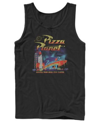 Men's Pizza Planet Retro Space Delivery Graphic Tank Top