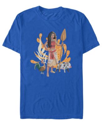 Men's Moana Live Action Heihei and Pua Graphic T-Shirt