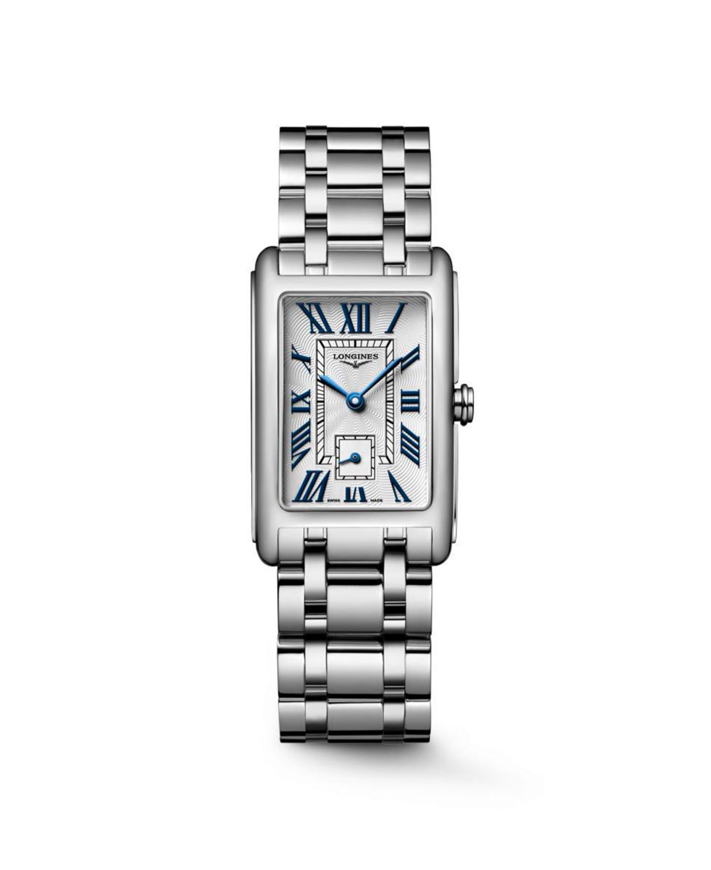 Женские часы Longines DolceVita Silver Stainless Steel Strap Watch 23.30 x 37mm — фото 1