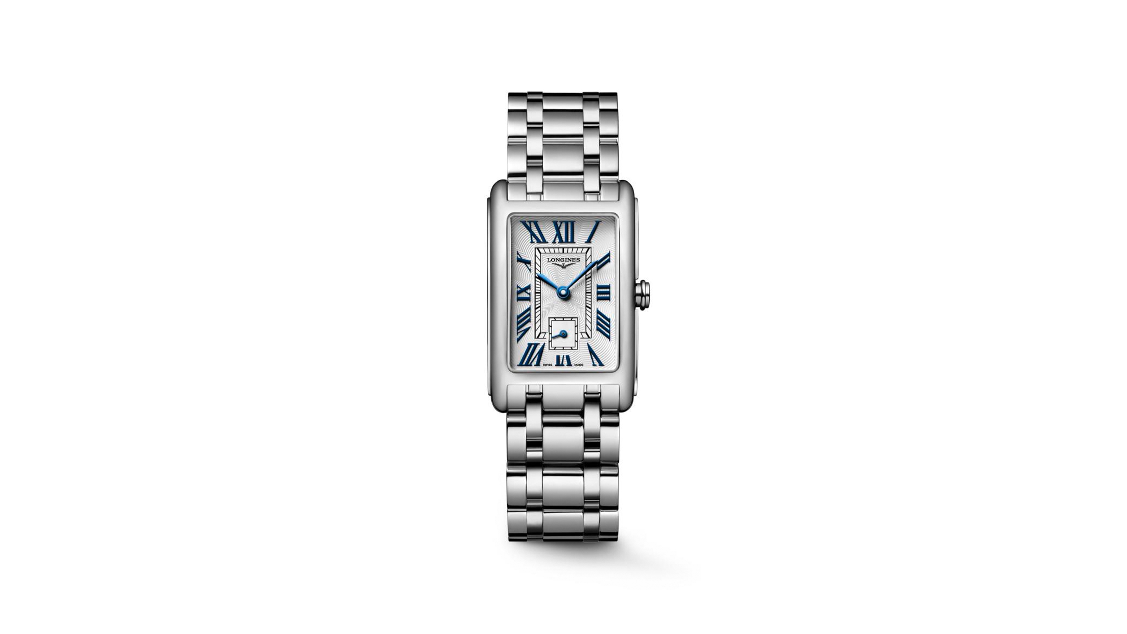 Longines Women's DolceVita Silver Stainless Steel Strap Watch 23.30 x 37mm