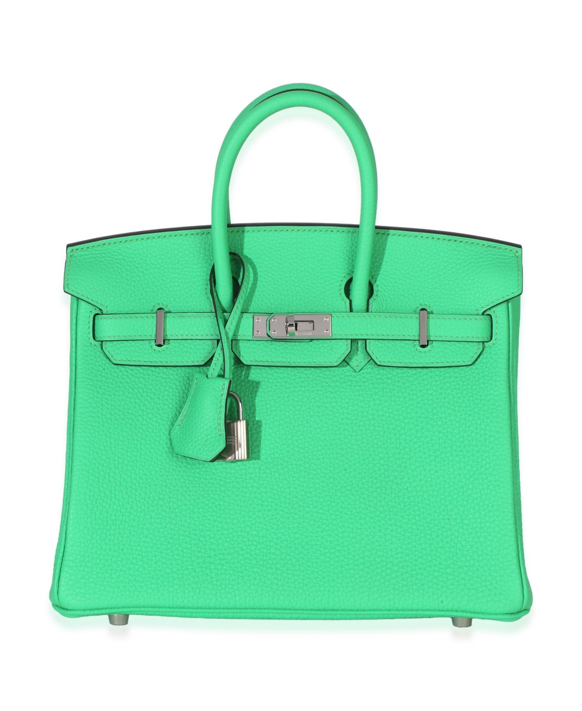 Pre-Owned HERMES Vert Comics Togo Birkin 25 Phw