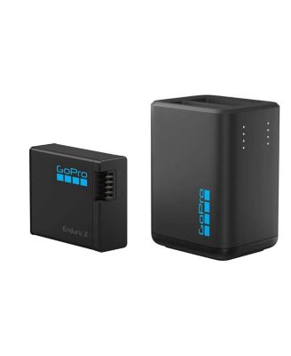 Dual-Battery Charger with Enduro 2 Battery, Compatible with MISSION 1 Series and HERO13
