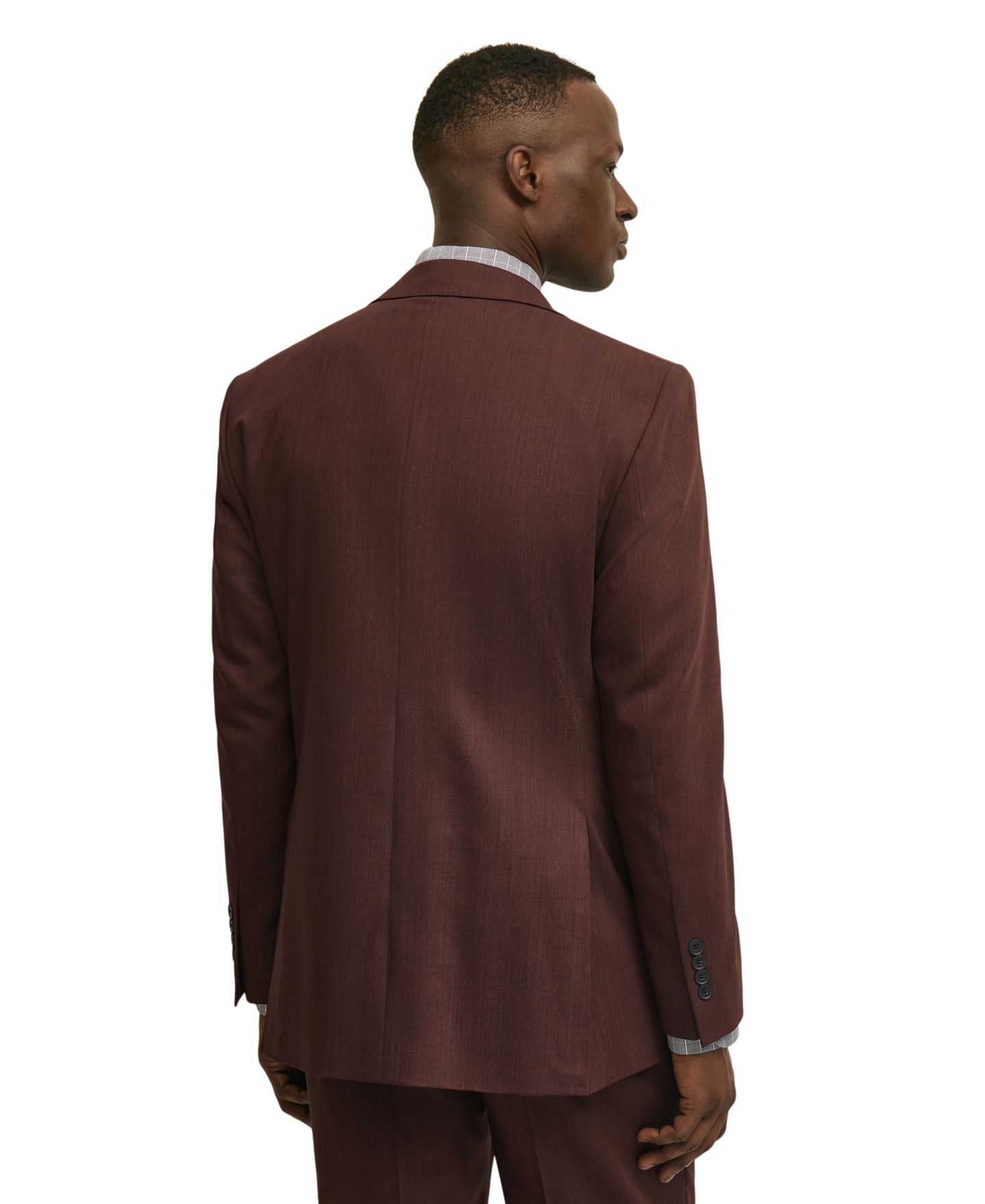 Мужские куртки Brooks Brothers Classic-Fit Suit Separates, цвет: Бордовый — фото 3