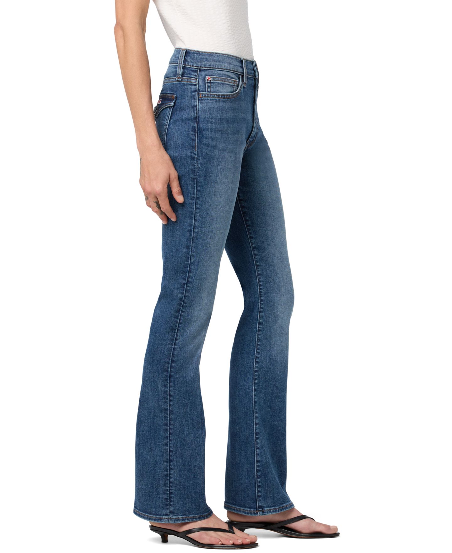 Женские джинсы Hudson Jeans Blair High-Rise Bootcut, цвет: Mulder — фото 2