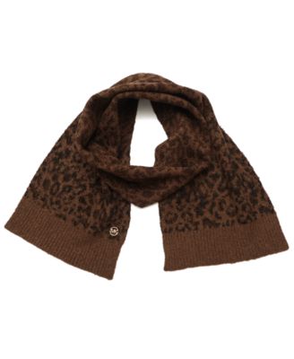 Metallic Ombre Leopard Scarf