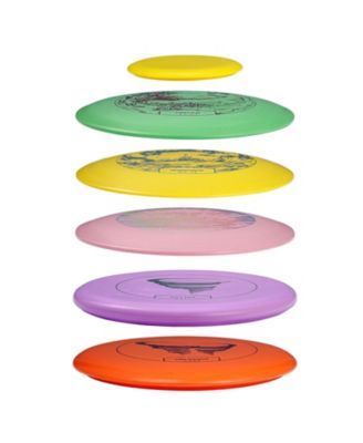 Disc Golf Set, 5 Plus 1 Piece Starter Kit with Putter, Mid-Range, Drivers and Mini Marker