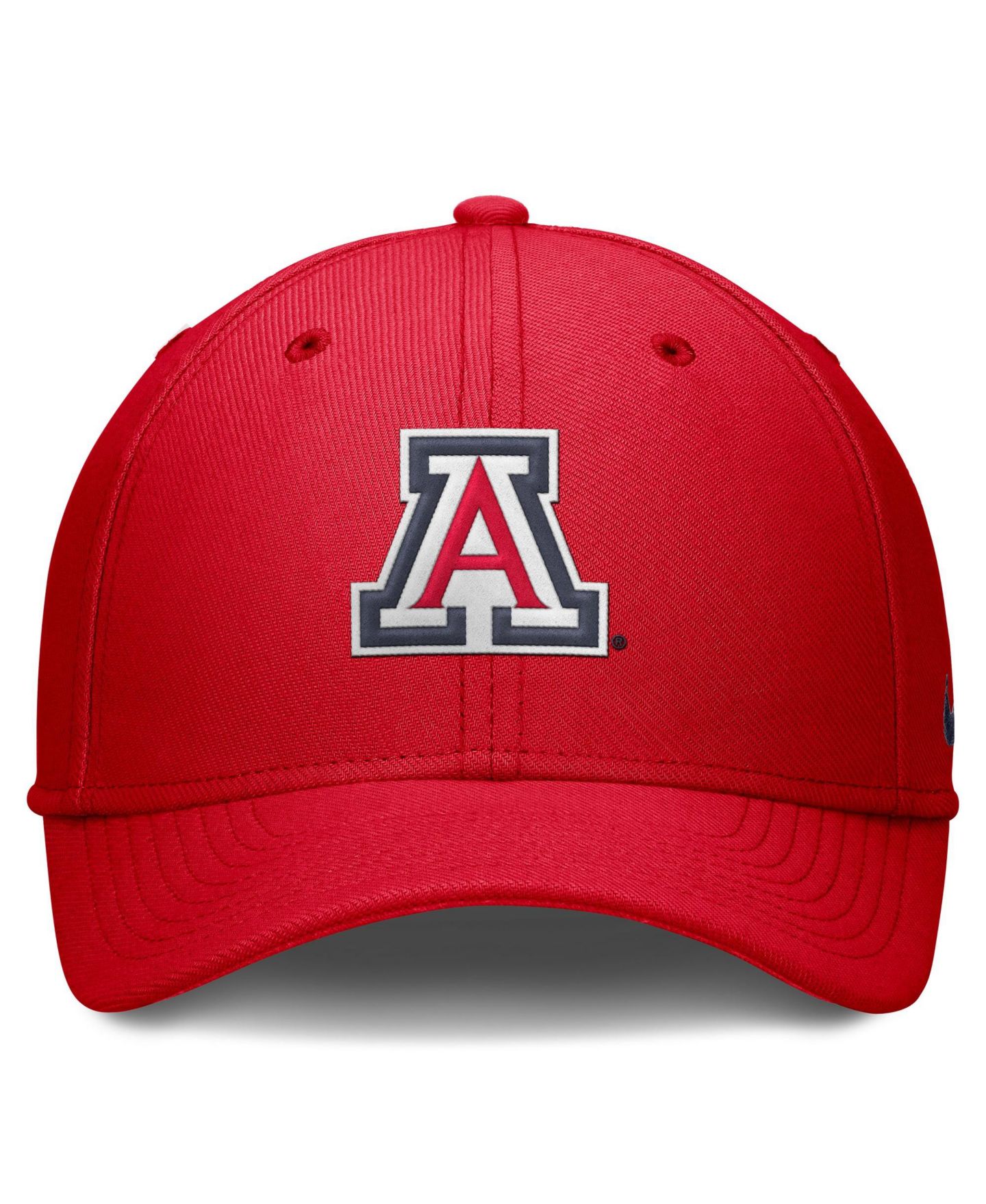 Мужской головной убор Nike Red Arizona Wildcats Rise SwooshFlex Dri-FIT Hat — фото 2
