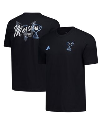 Men's Black Inter Miami CF 2025 Messi Championship T-Shirt