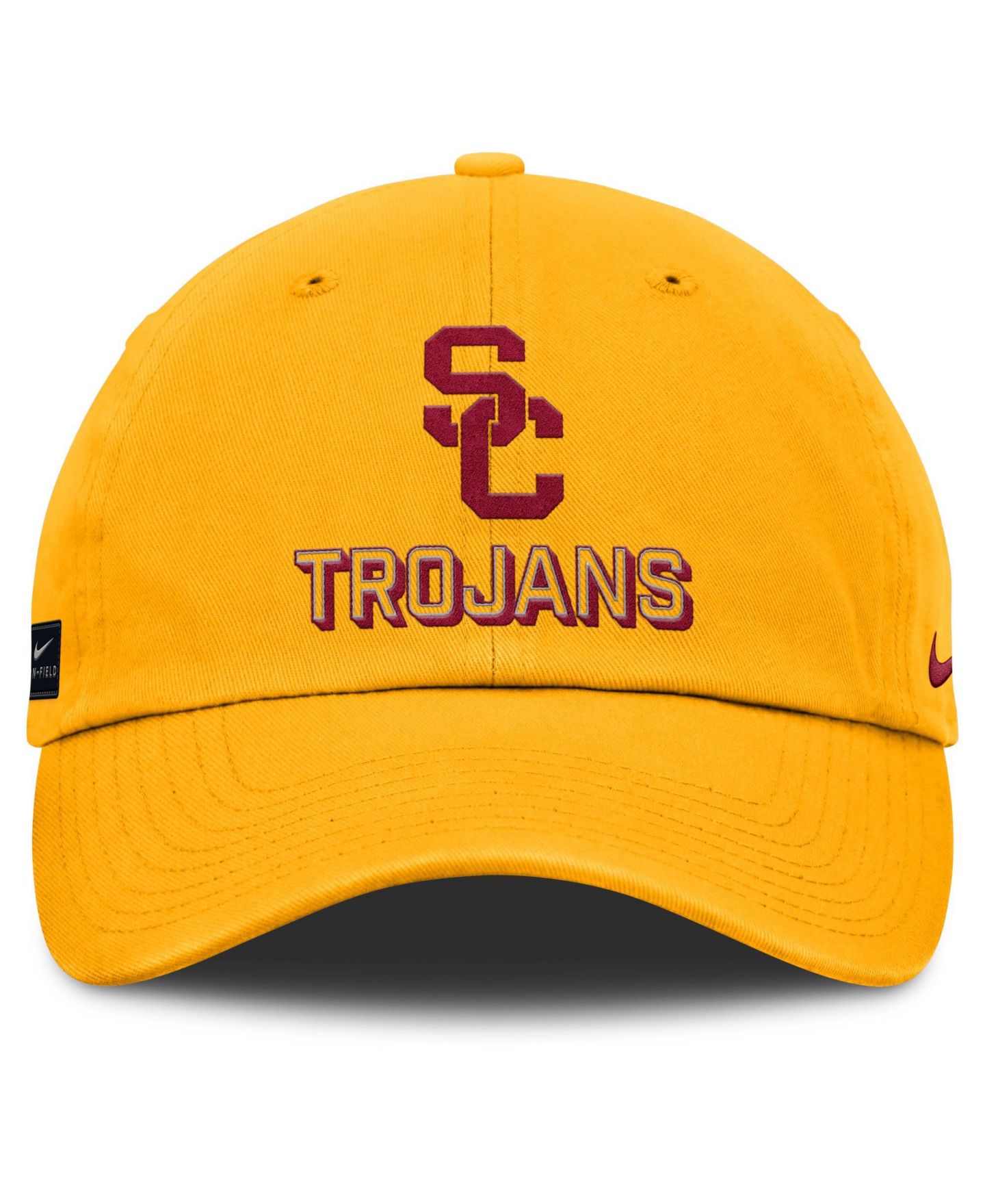 Мужская кепка Nike Gold USC Trojans 2025 On-Field Club Adjustable Hat — фото 2