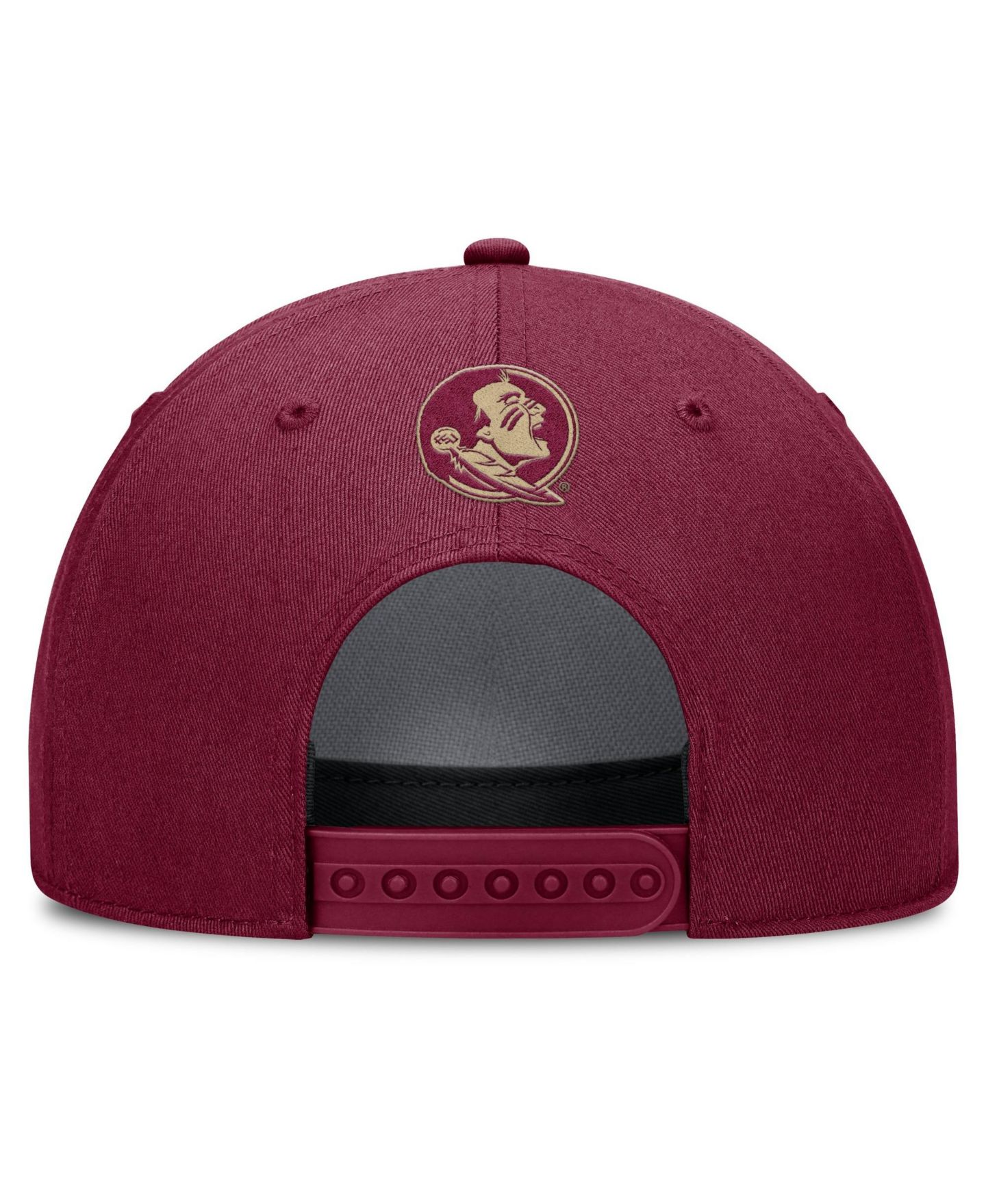 Мужская кепка Nike Scarlet Florida State Seminoles Rise Campus Adjustable Hat — фото 4