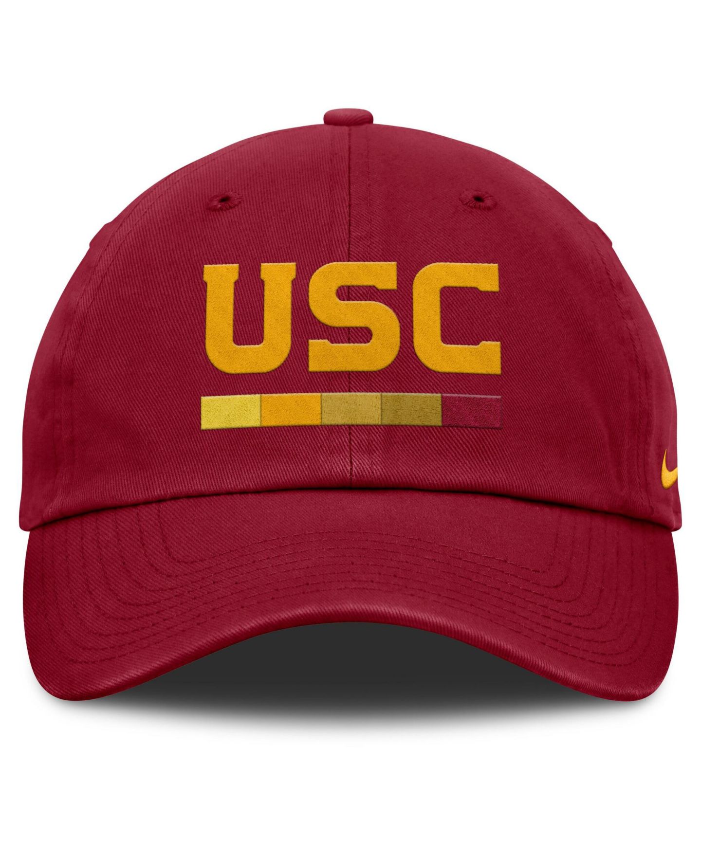 Мужская кепка Nike Cardinal USC Trojans Club Campus Adjustable Hat — фото 2