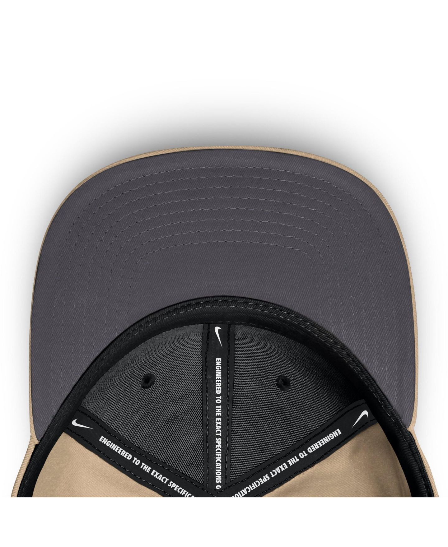 Мужская кепка Nike Khaki Boston Red Sox Rise Adjustable Hat — фото 5