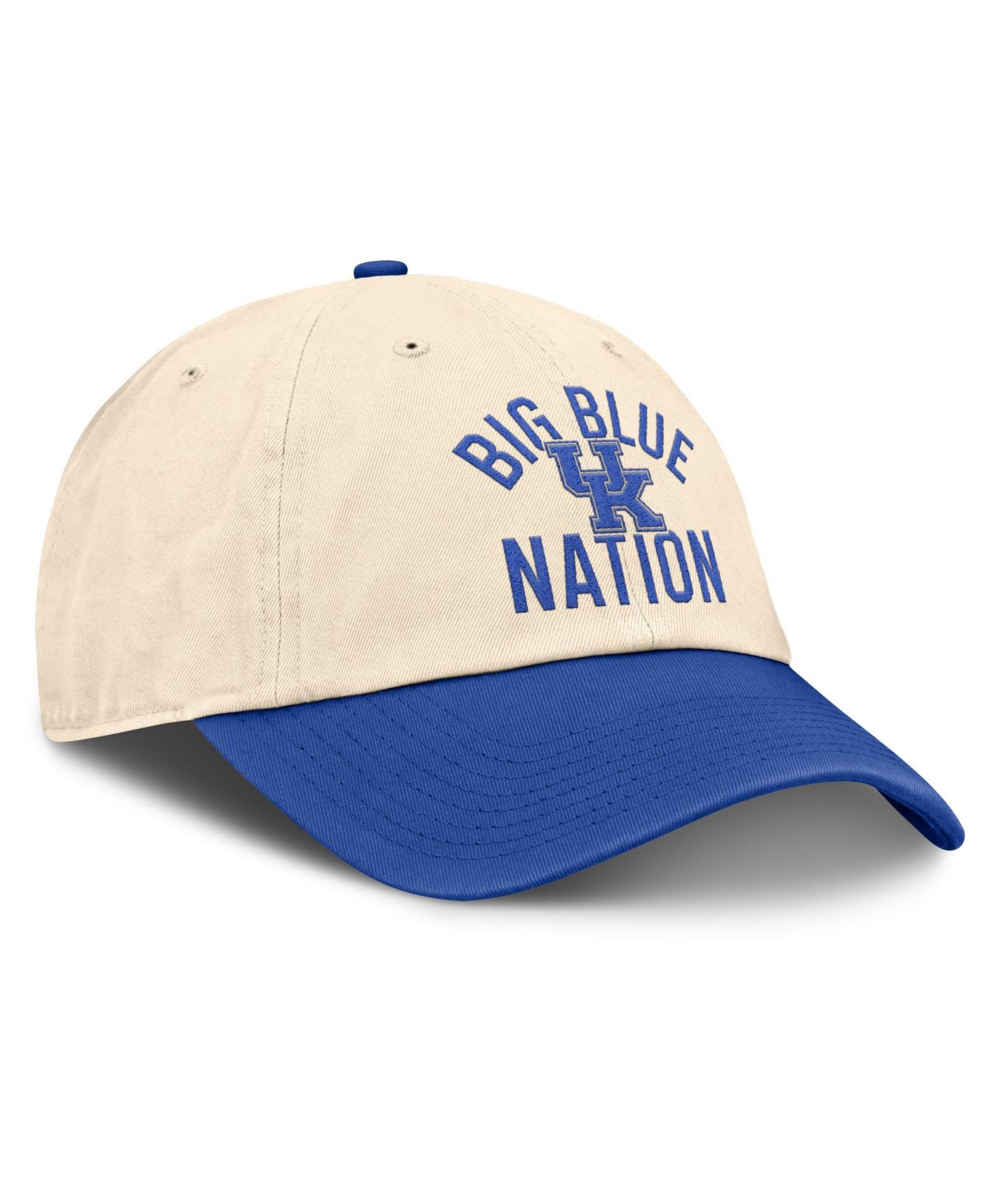 Кепка Nike Natural Kentucky Wildcats 2026 Primetime Natural 2-Tone Club Adjustable Hat — фото 3