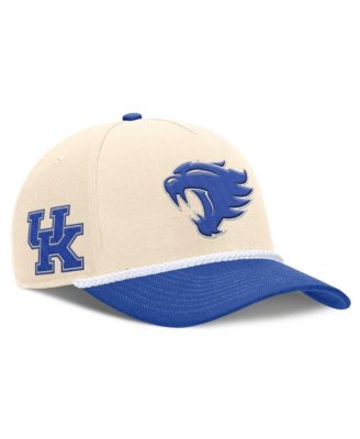 Men's and Women's Natural Kentucky Wildcats 2026 Primetime Natural 5-Panel Rope 2-Tone Rise Hat