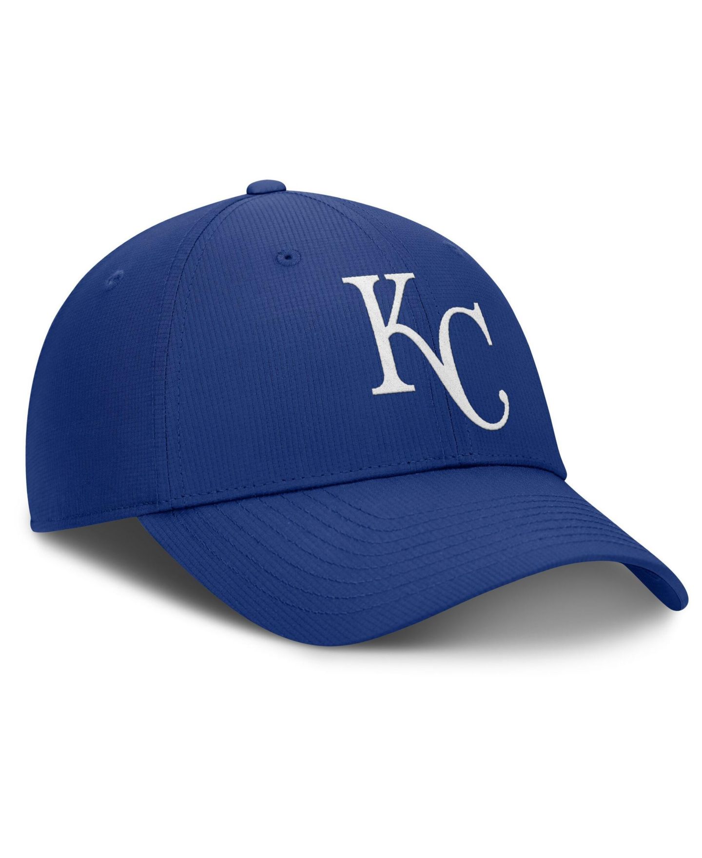 Мужская кепка Nike Royal Kansas City Royals Dri-FIT Club Adjustable Hat — фото 3