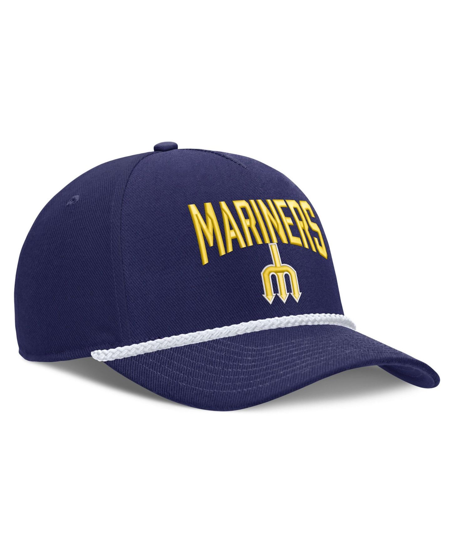 Мужская кепка Nike Royal Seattle Mariners Cooperstown Rise Adjustable Hat — фото 3