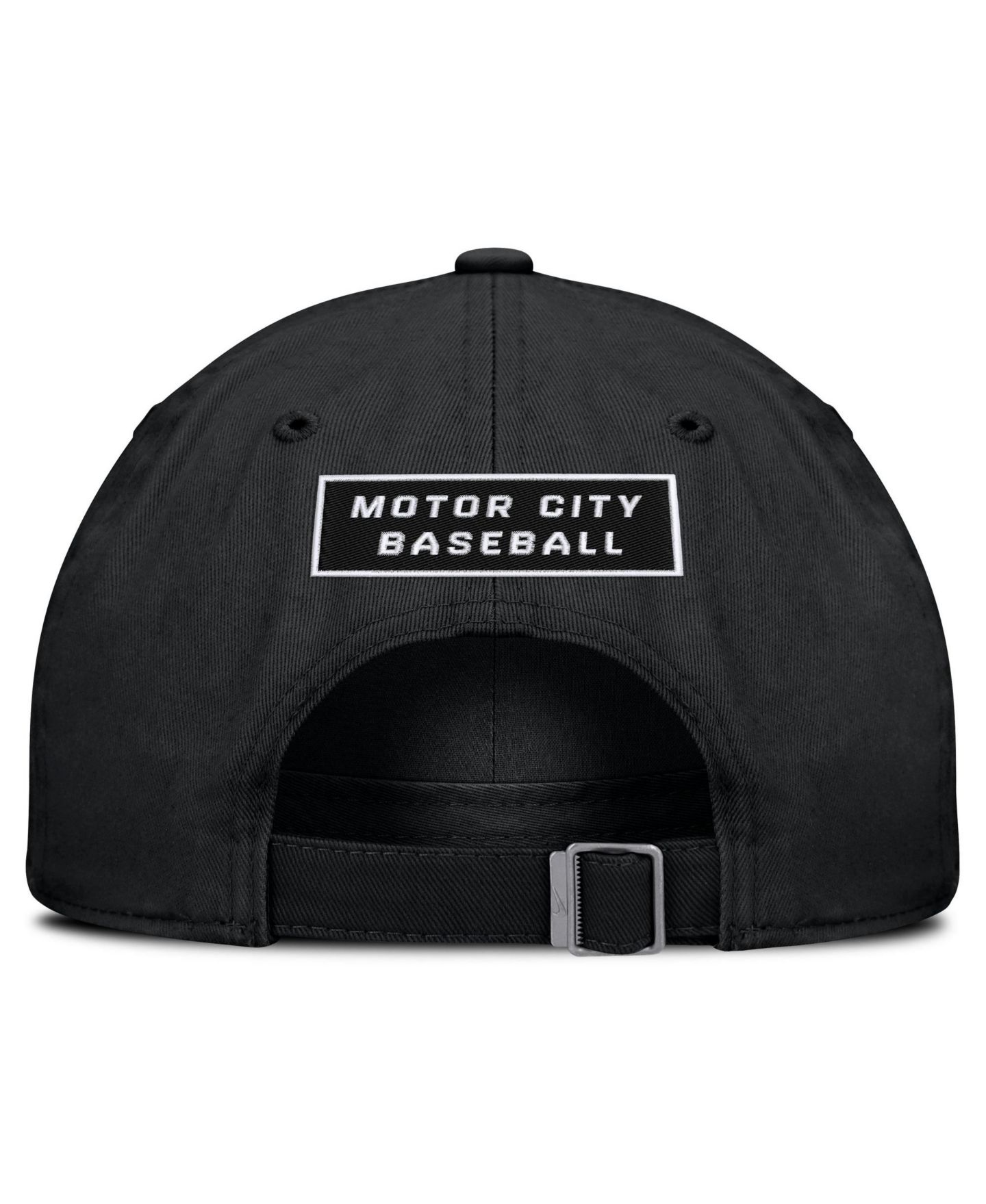 Мужская кепка Nike Black Detroit Tigers Primetime Club Adjustable Hat — фото 4
