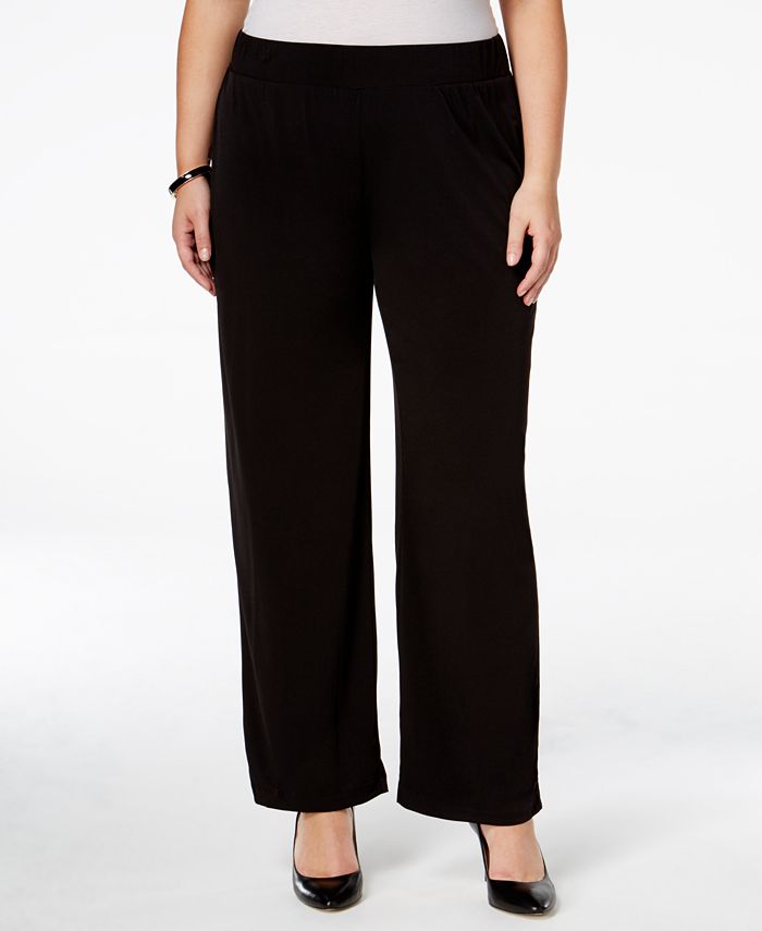 Plus Size Pull-On Pants