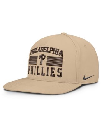 Men's Khaki Philadelphia Phillies Desert Pro AeroBill Dri-FIT snapback Hat