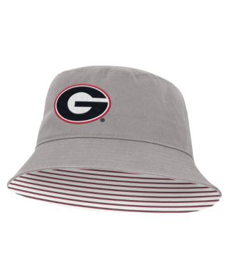 Men's and Women's Gray Georgia Bulldogs Primetime Apex Bucket Hat