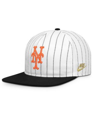 Men's White/Black New York Mets Cooperstown Collection Pro Adjustable Hat