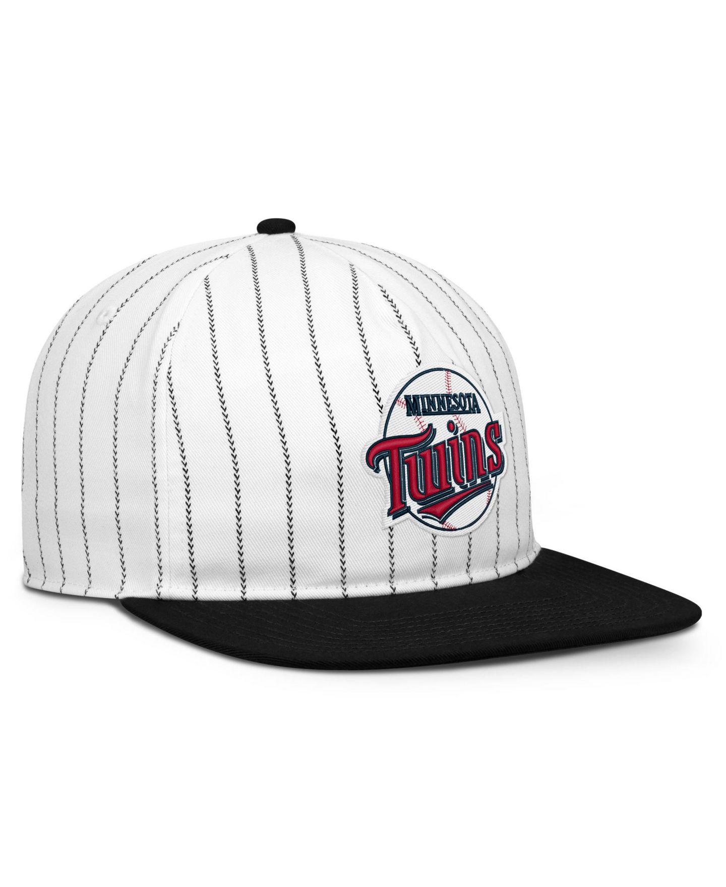 Мужская кепка Nike White/Black Minnesota Twins Cooperstown Collection Pro Adjustable Hat — фото 3
