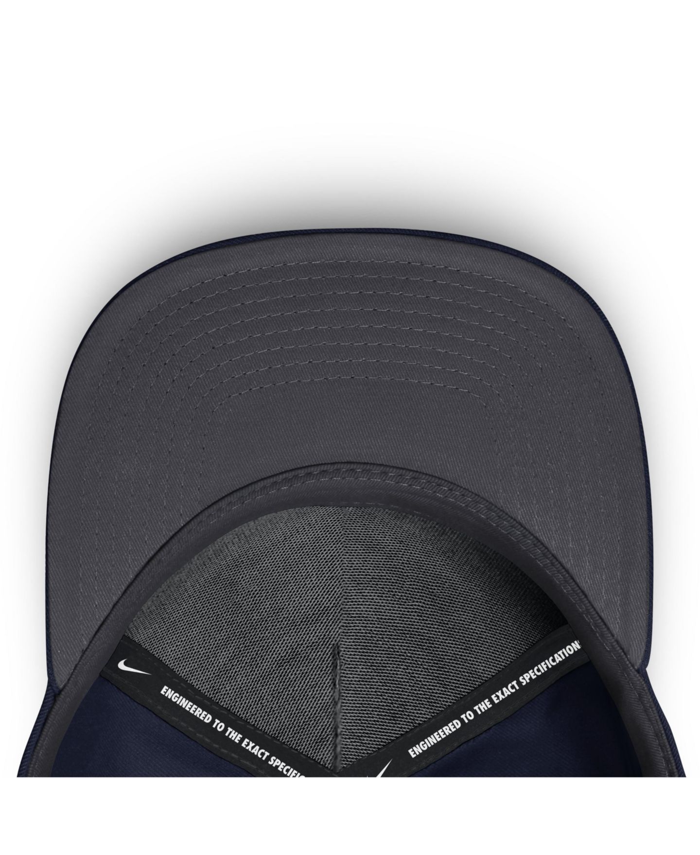 Мужская кепка Nike Navy Arizona Wildcats 2026 Sideline Dri-FIT Rise Adjustable Hat — фото 5