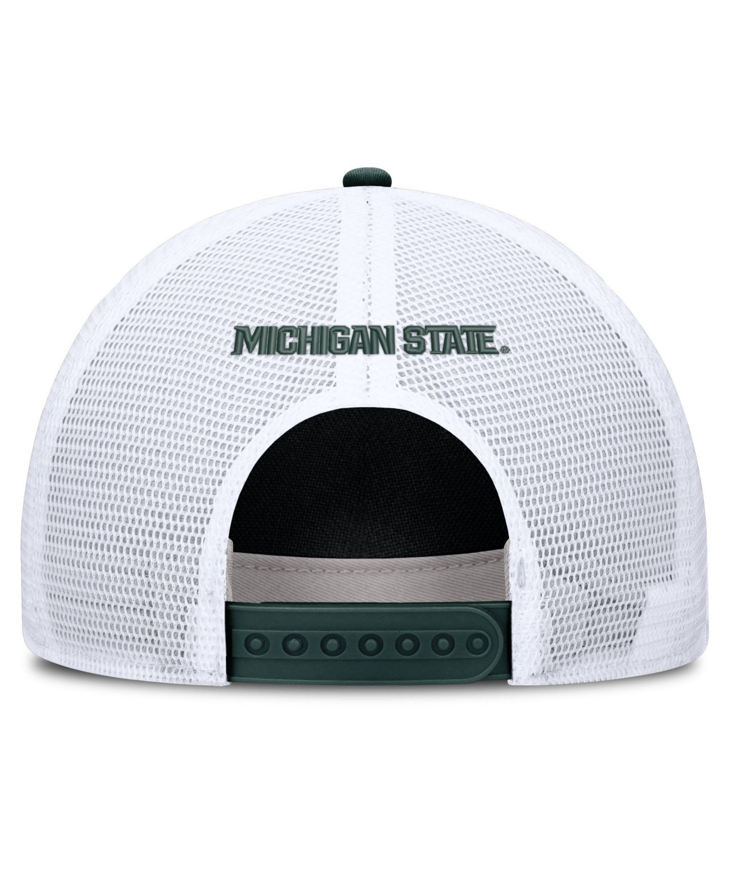 Кепка Nike Green Michigan State Spartans 2026 On-Field Gameday Rope Trucker Adjustable Hat — фото 4