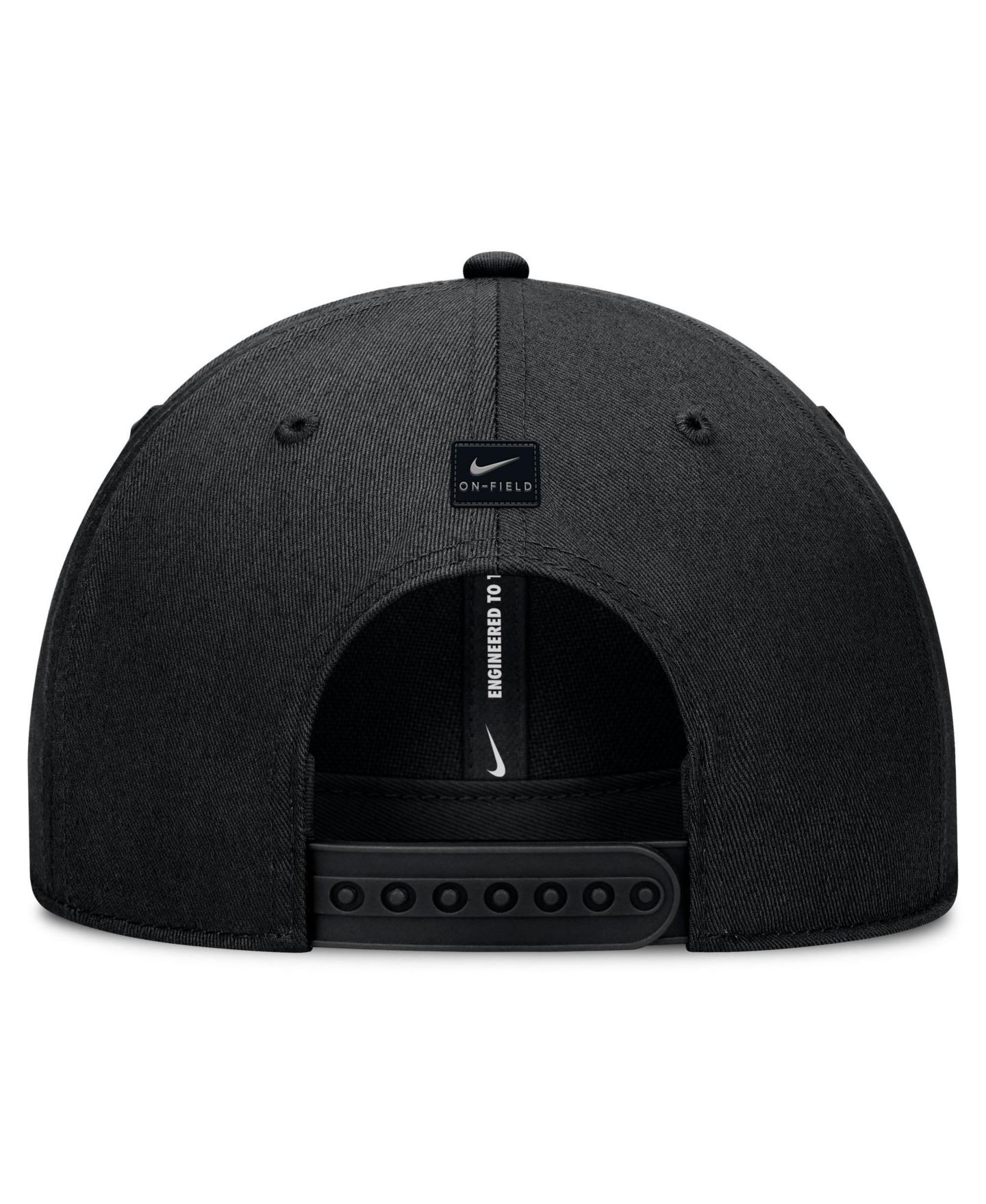 Кепка Nike Black Georgia Bulldogs 2026 On-Field Gameday Rise Adjustable Hat — фото 4