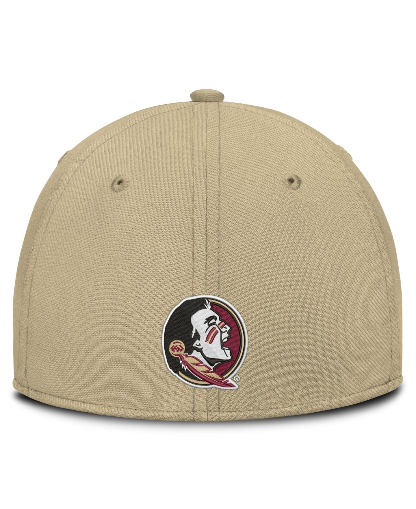 Мужской головной убор Nike Gold Florida State Seminoles Game Day Rise Swooshflex Hat — фото 4