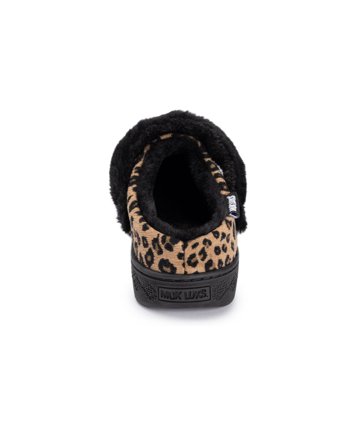 Женские сабо MUK LUKS Quianna Lissa Clog Slippers, цвет: Рыжевато-коричневый леопардовый — фото 4