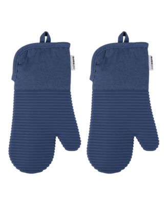 Heavyweight Cotton Oven Mitts, Set of 2