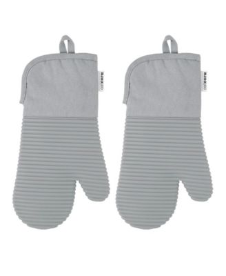 Heavyweight Cotton Oven Mitts, Set of 2