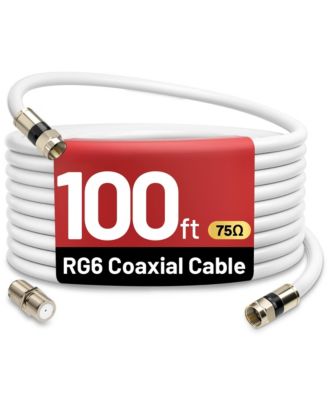 RG6 Coaxial Cable High Speed Internet TV Antenna Extension Cord