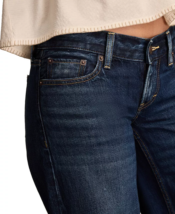 Women's Low-Rise Wide-Leg Jeans - thumbnail 4