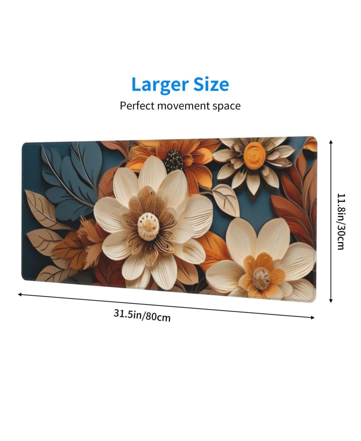 Lofree Extended Large Gaming Non-Slip Rubber Base Mouse Pad for All Standard Mice and Keyboards