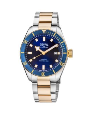 Men's Yorkville Swiss Automatic Two Toned SS IPYG Bracelet Watch