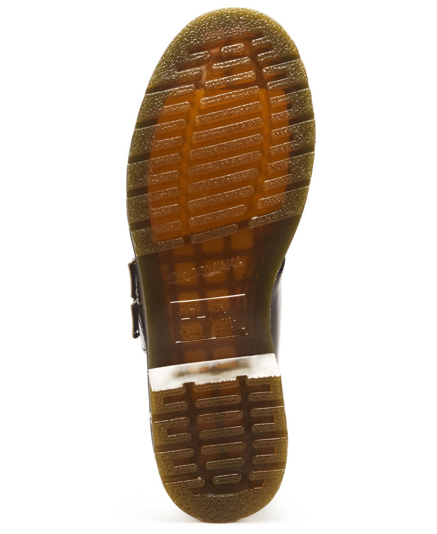 Женские туфли Мэри Джейн Dr. Martens 8065 из гладкой кожи, цвет: Чёрный гладкий — фото 3