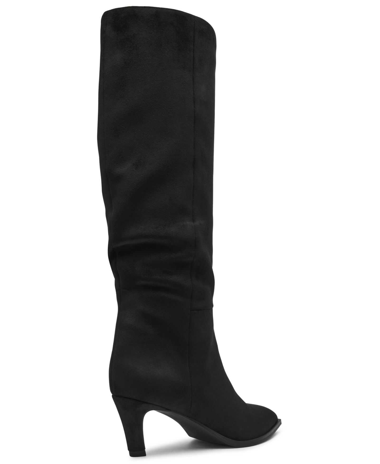Женские ботинки DV Dolce Vita Heksly Tall Slouchy Heeled Dress Boots, Regular & Wide Calf, цвет: Чёрный — фото 7