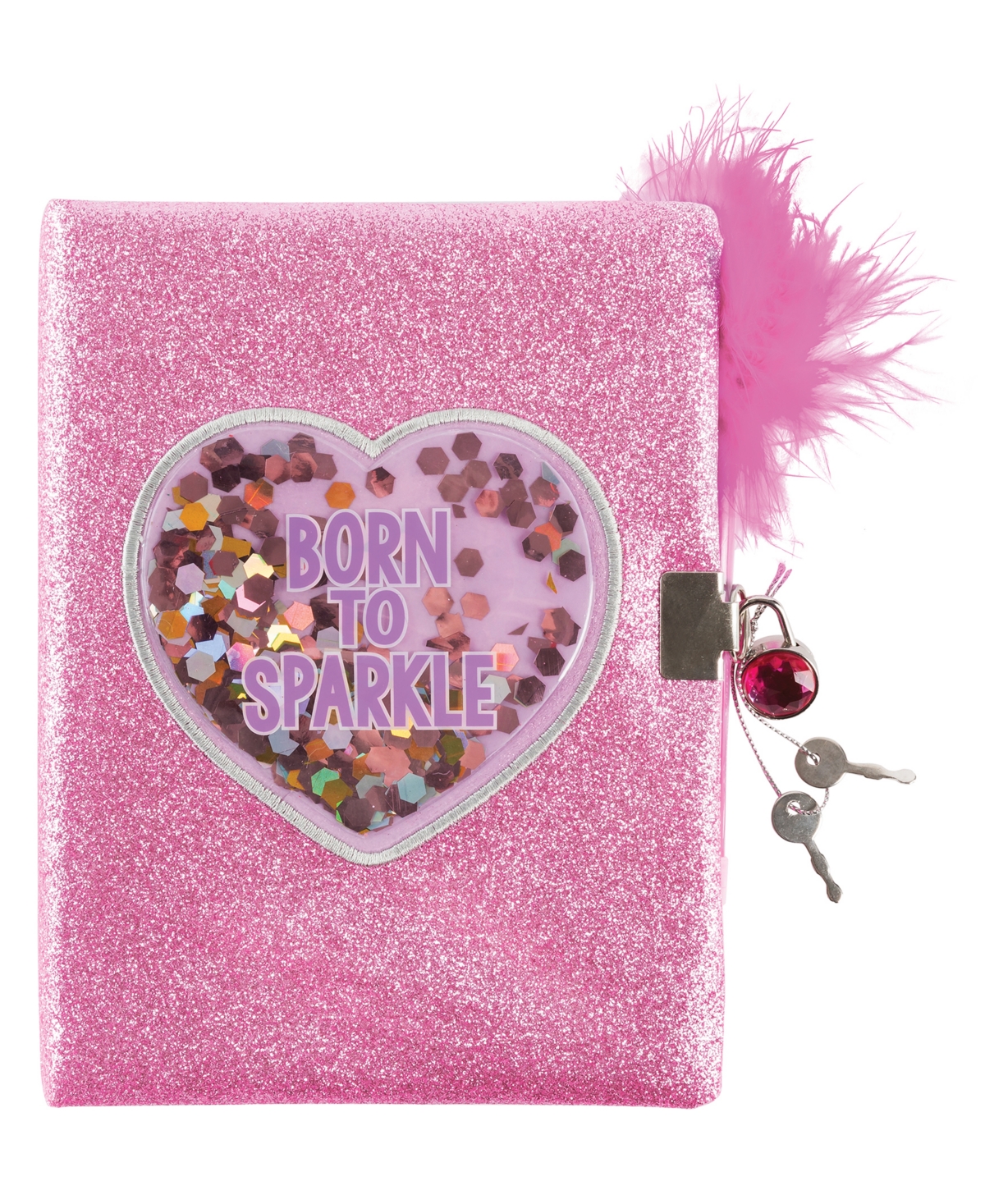 Make It Real Born To Sparkle Glitter Journal, Ages 6+