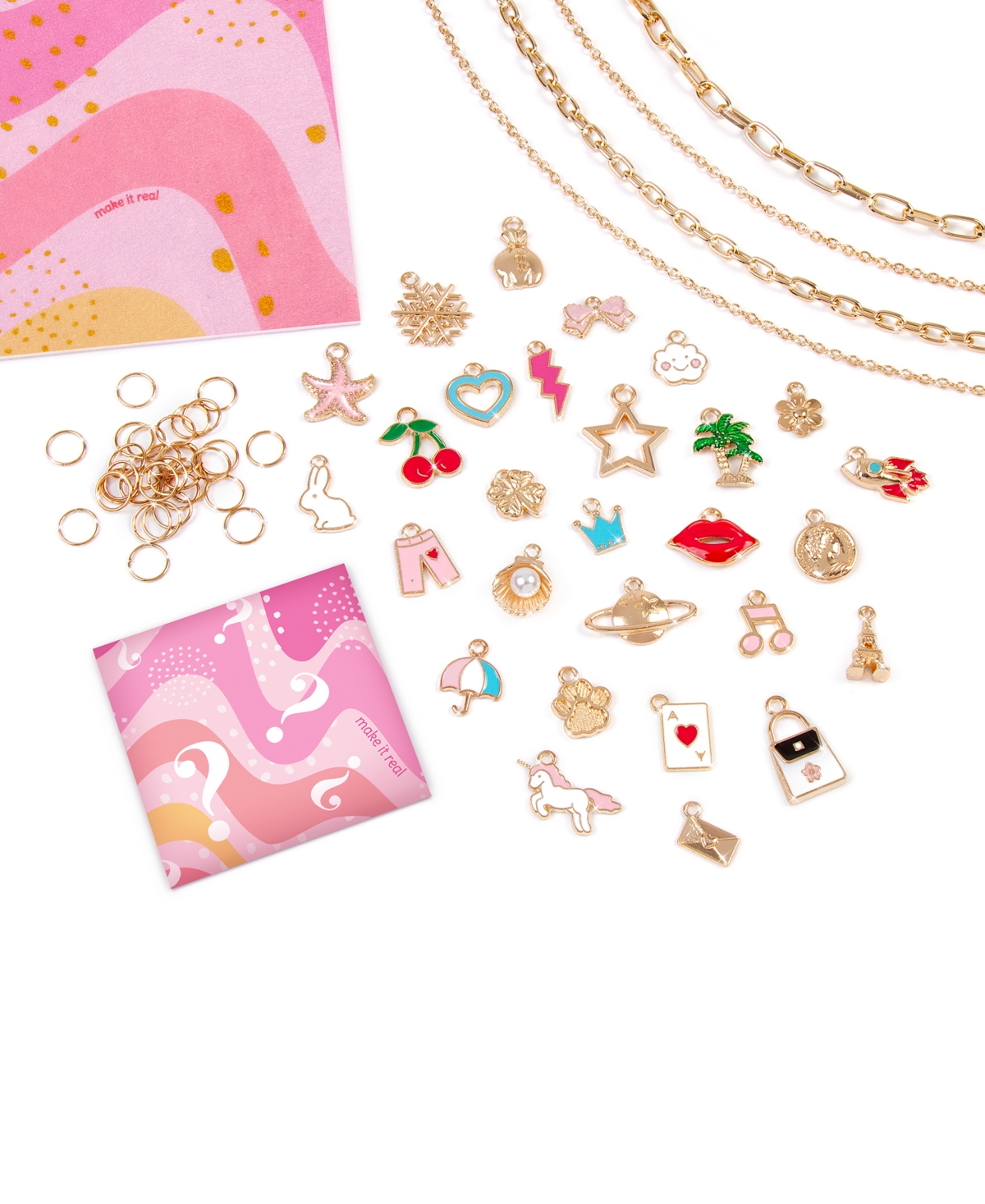 Make It Real Handful of Charm Jewelry Set, Ages 8+
