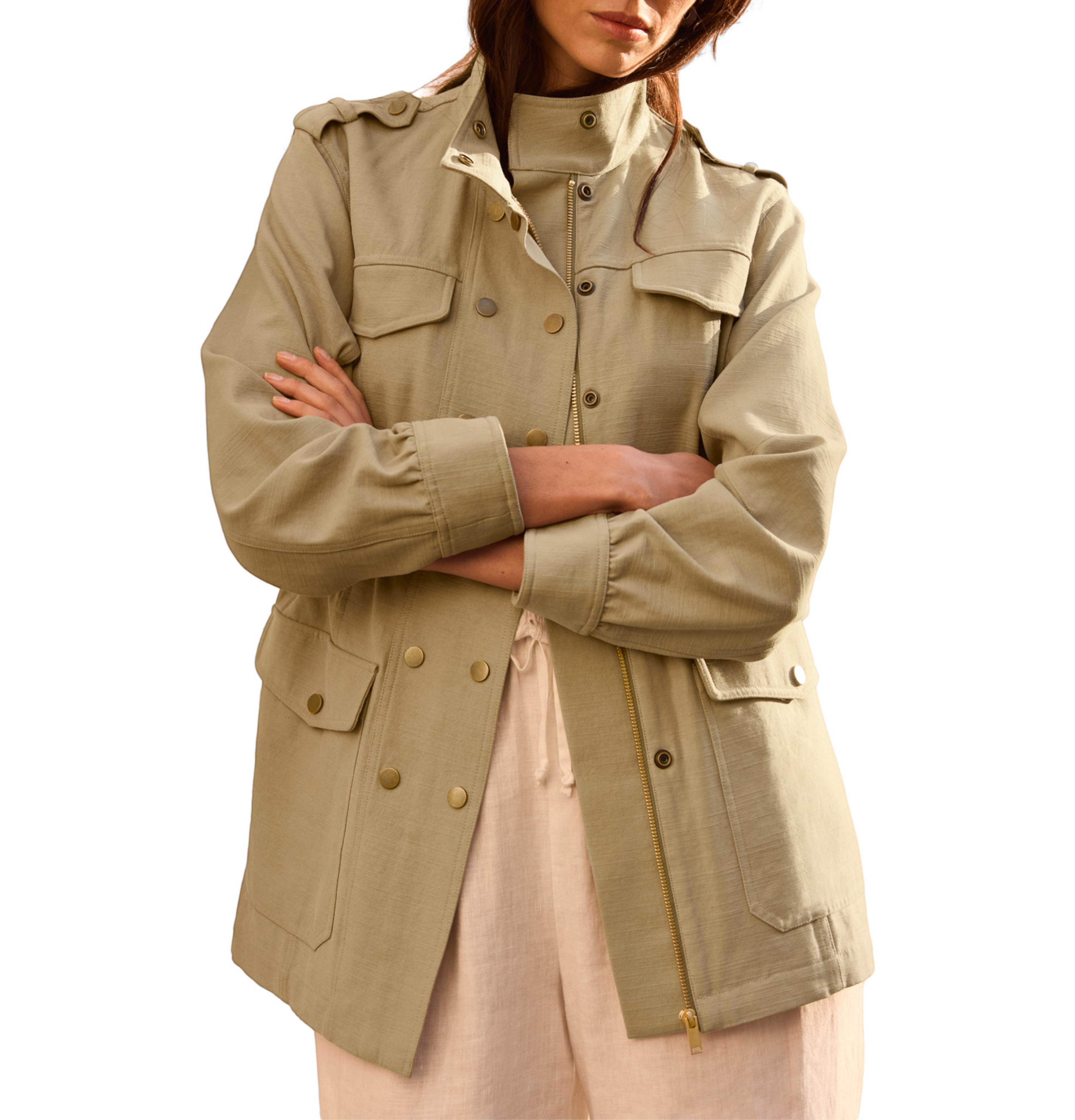 Mint Velvet Women's Washed Four Pocket Shacket