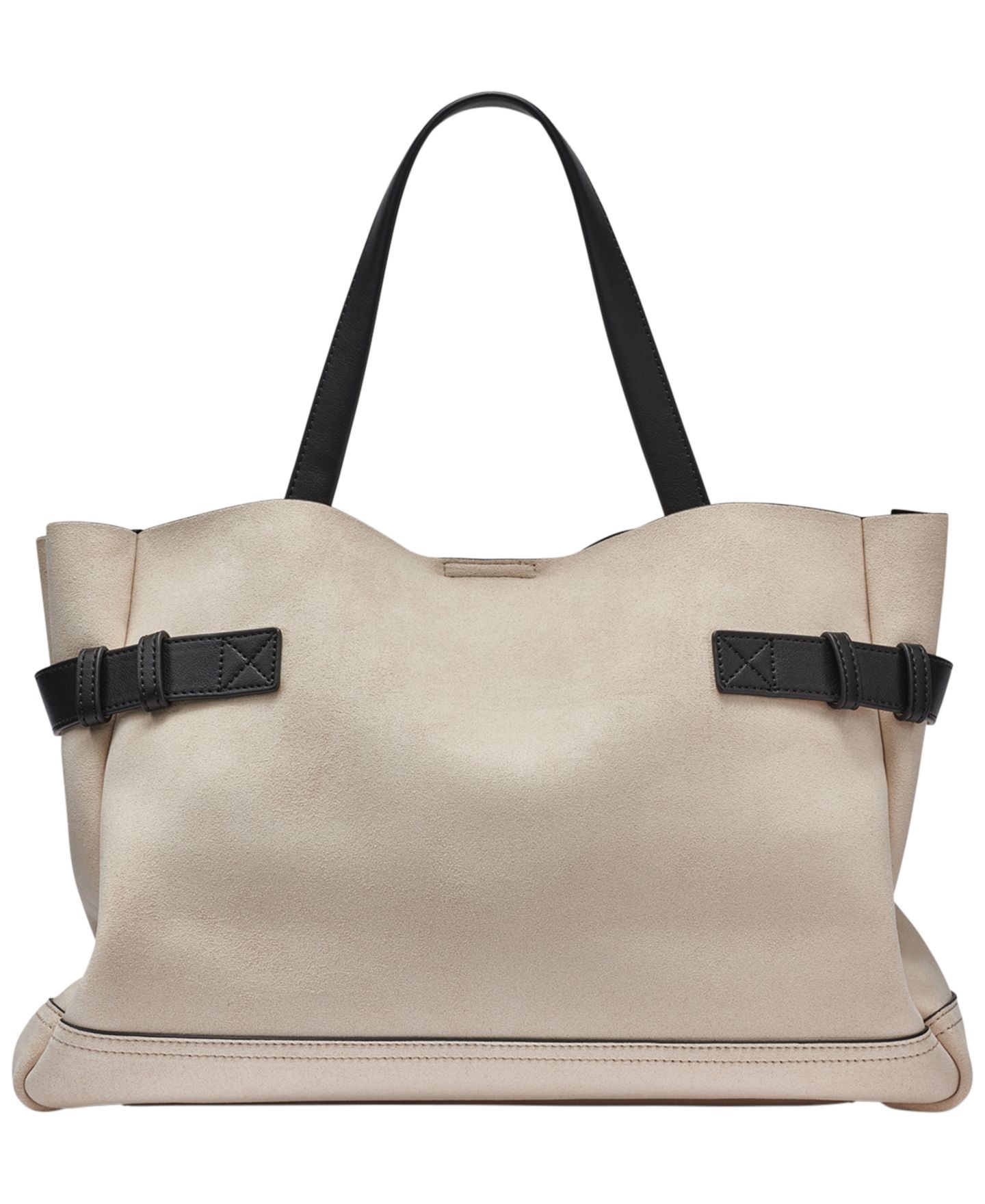 Женская сумка DKNY Bryar Tailored Laptop Compatible Large Satchel Handbag, цвет: Светлый серо-коричневый — фото 3