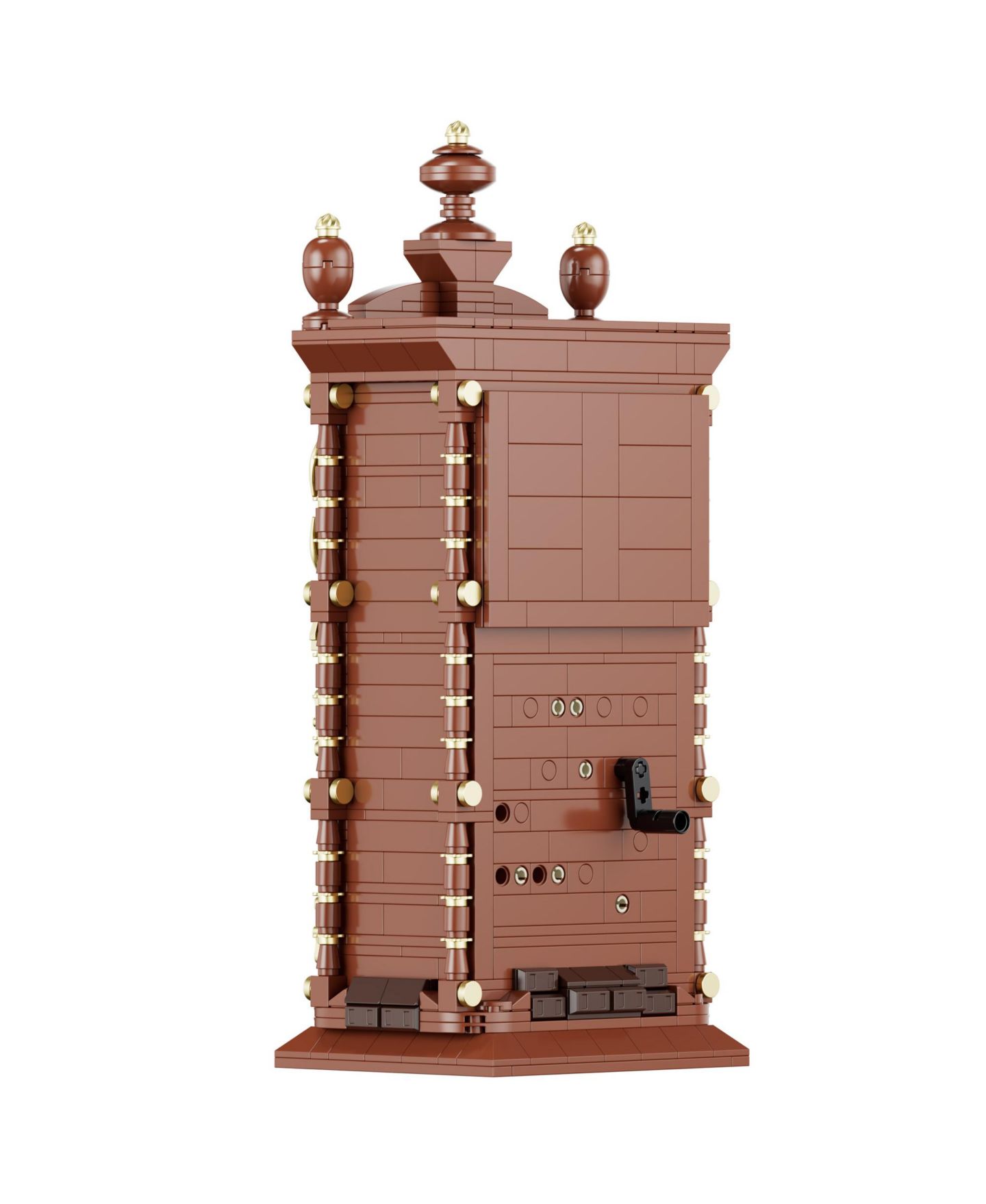 Детский конструктор Contixo Retro Pendulum Clock BK12 751-Piece Building Set, Ages 8+, цвет: Коричневый — фото 8