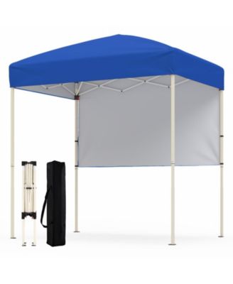 6 x 4 feet Pop-Up Canopy Tent with Half Sidewall and Carry Bag