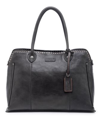 Soul Stud Large Leather Satchel Bag