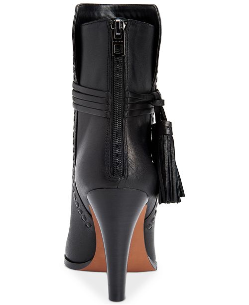 COACH Jessie PointedToe Booties Boots Shoes Macy's